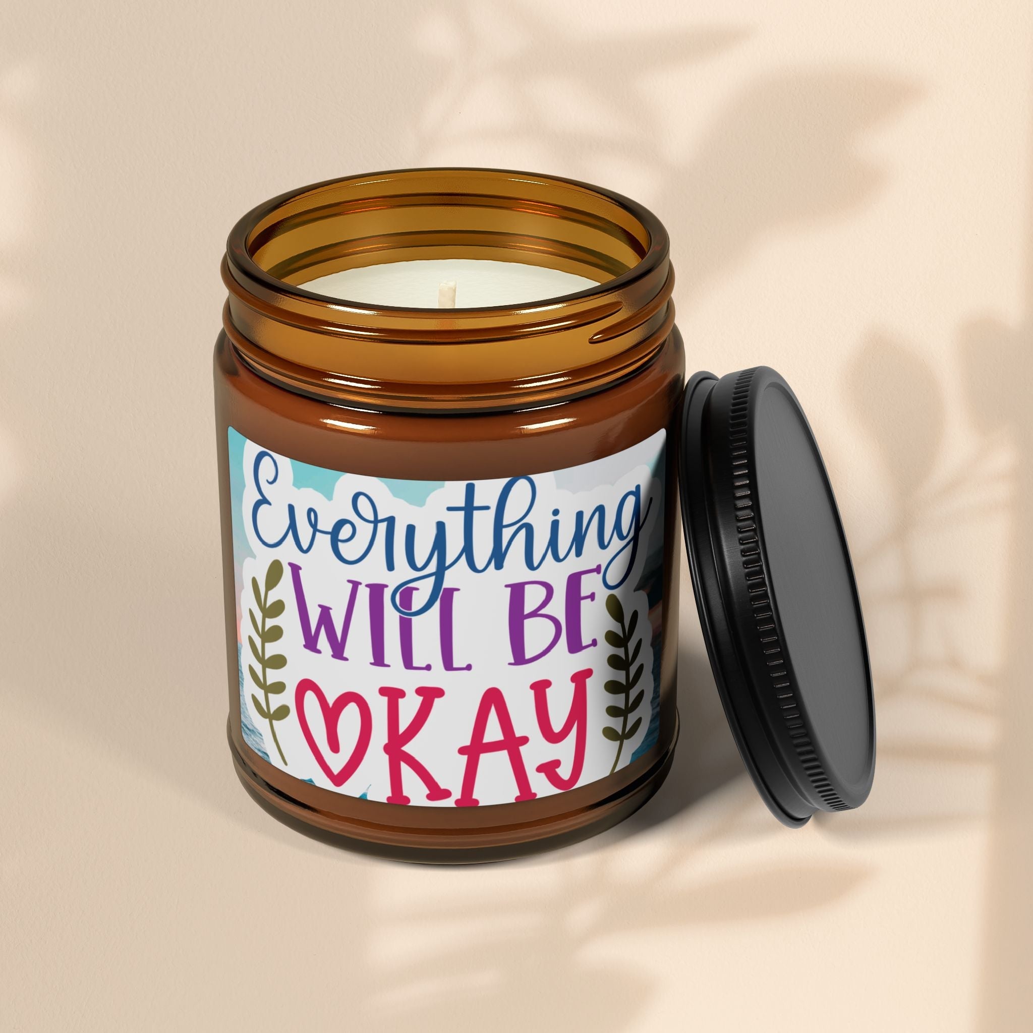 Candle Holder - Everything Will Be OK