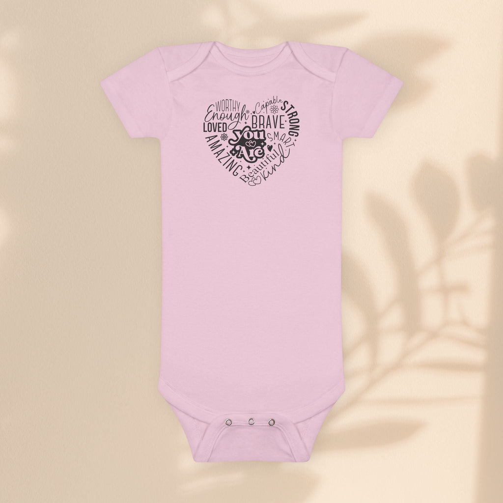 Baby Short Sleeve Onesie® - You Are Loved