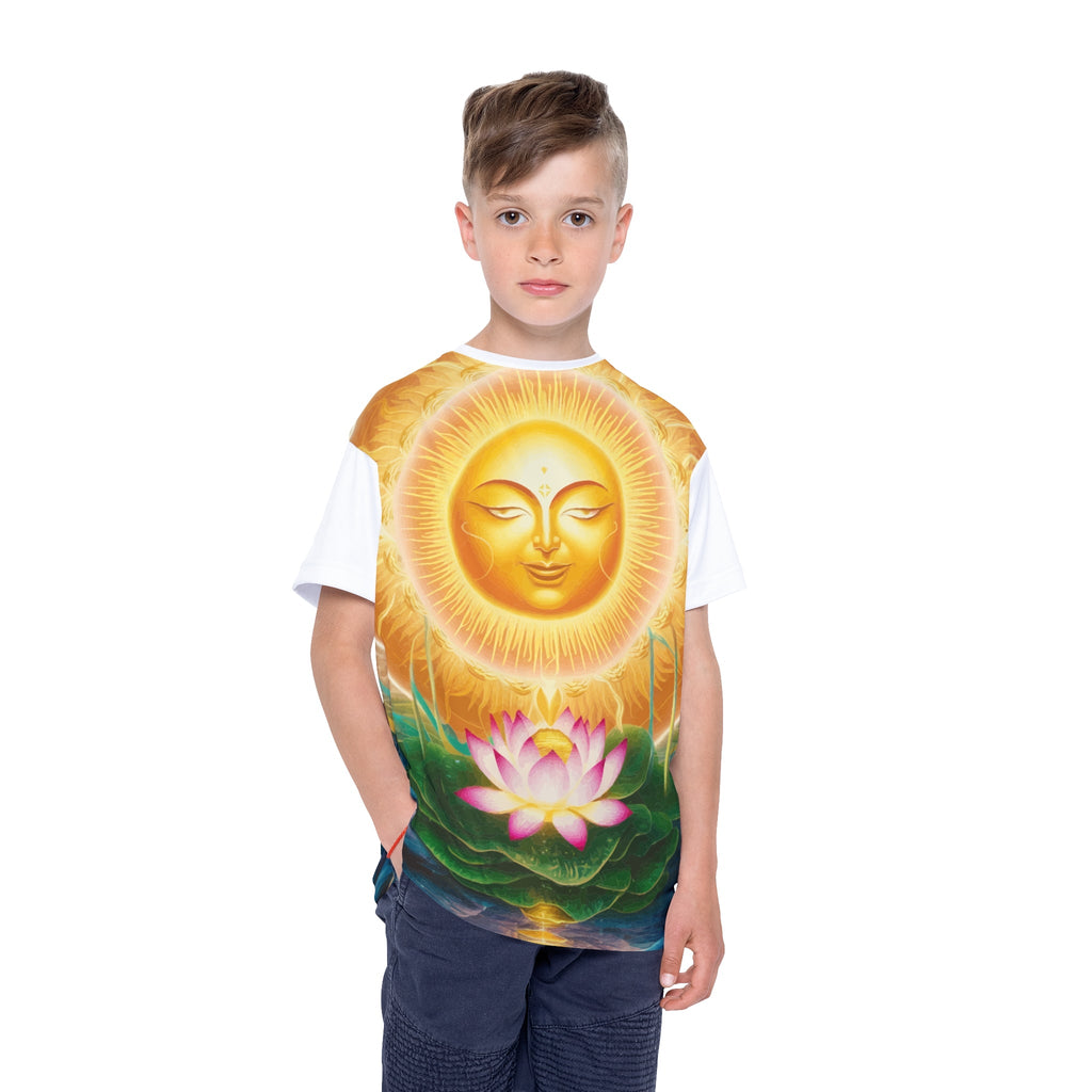 Kids Sports Jersey - Lotus Sun