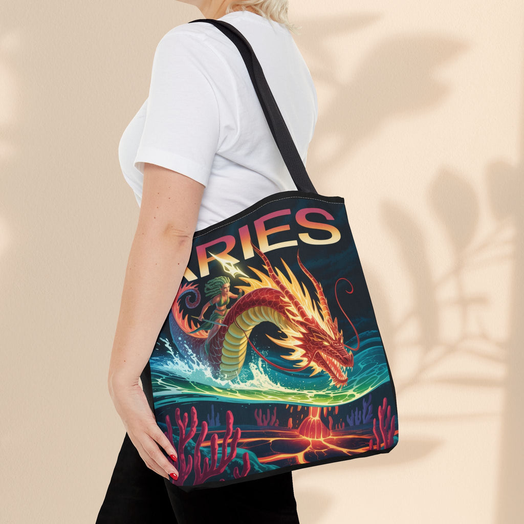 Aries Tote Bag - Perfect for Astrology Lovers, Stylish and Practical, Great for Gifts, Everyday Use, Festivals