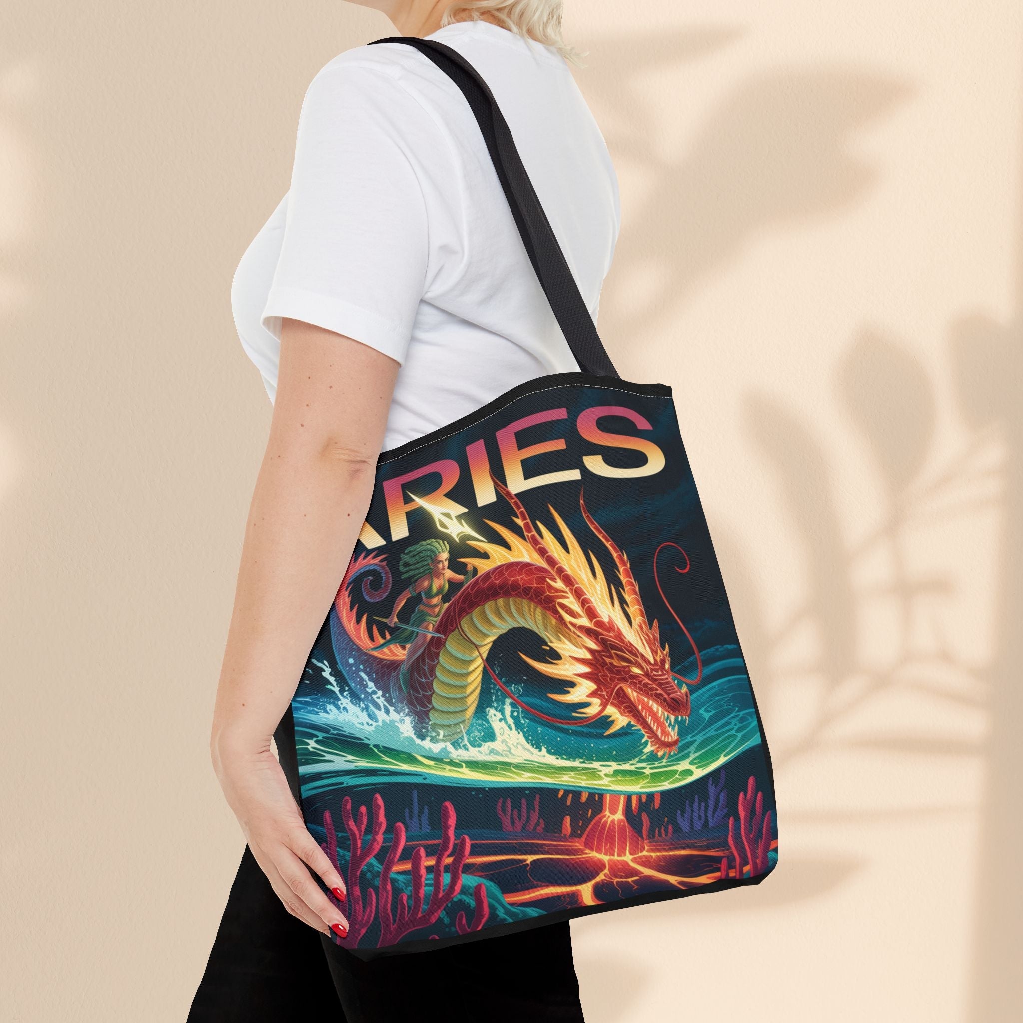 Aries Tote Bag - Perfect for Astrology Lovers, Stylish and Practical, Great for Gifts, Everyday Use, Festivals