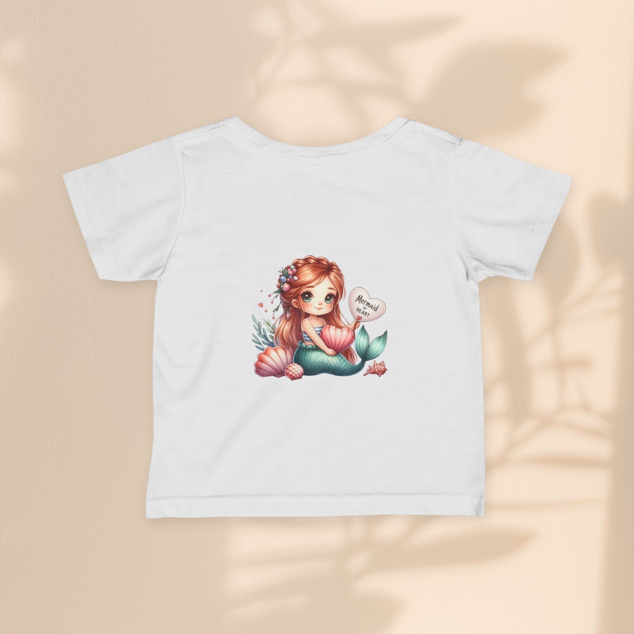 Infant Fine Jersey Tee - Mermaid At Heart