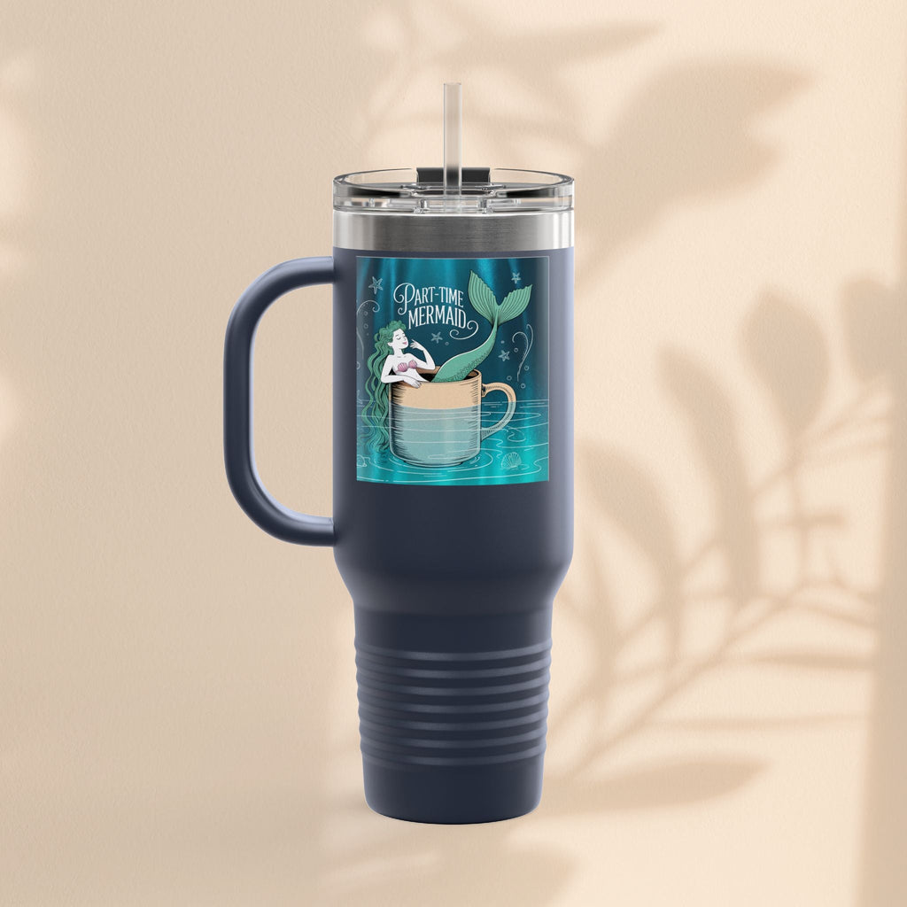 Charming Mermaid Insulated Travel Mug, 40oz - Perfect for Road Trips, Beach Days, and Gifts for Ocean Lovers, Travel Mug, Unique [...]