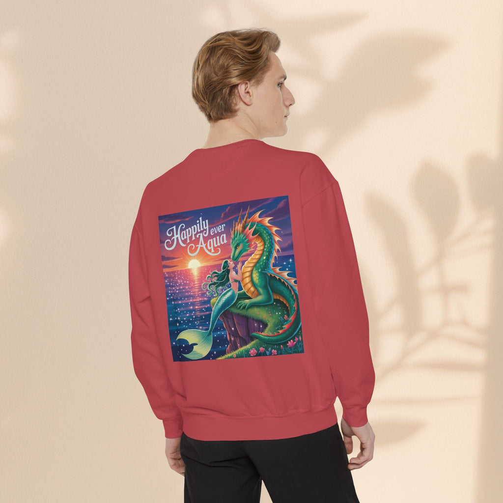 Happily Ever Aqua Sweatshirt, Unisex Garment-Dyed Pullover, Cozy Sweatshirt for Ocean Lovers, Ideal Gift for Fantasy Fans, Perfect for [...]