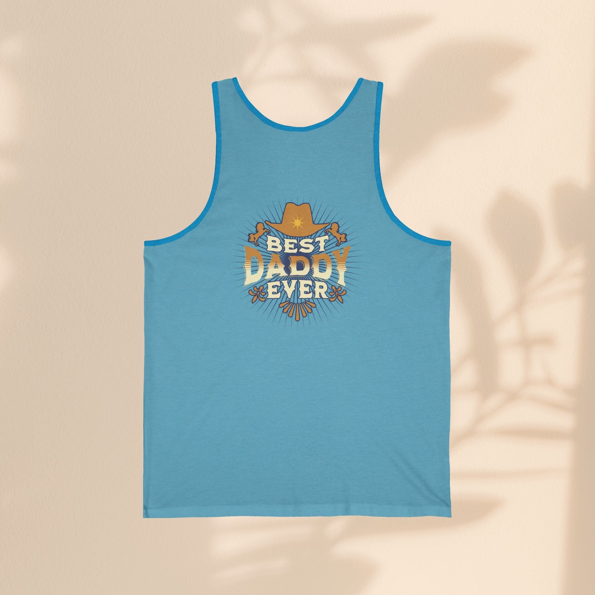 Best Daddy Ever Jersey Tank | Father’s Day Gift for Dad