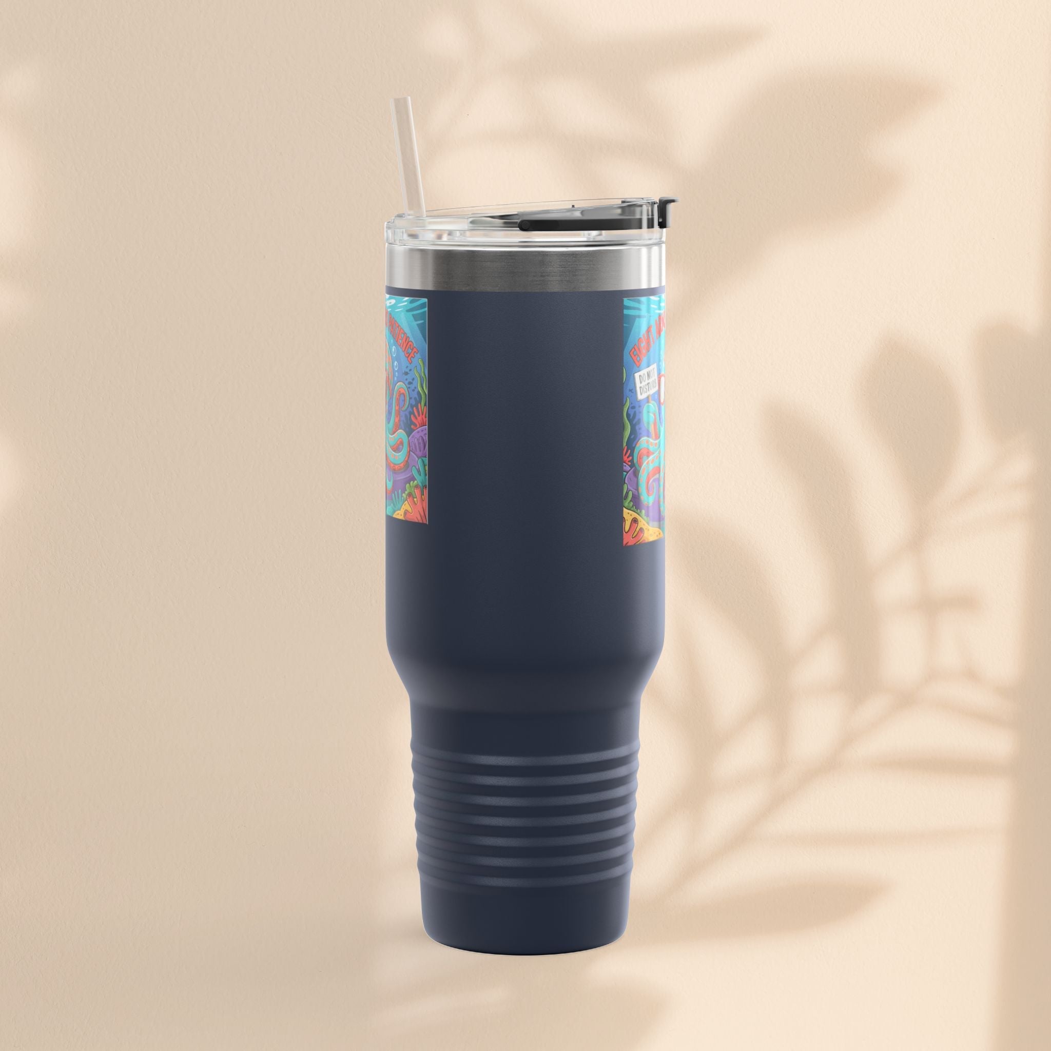 Eight Arms Zero Patience Insulated Travel Mug, 40oz