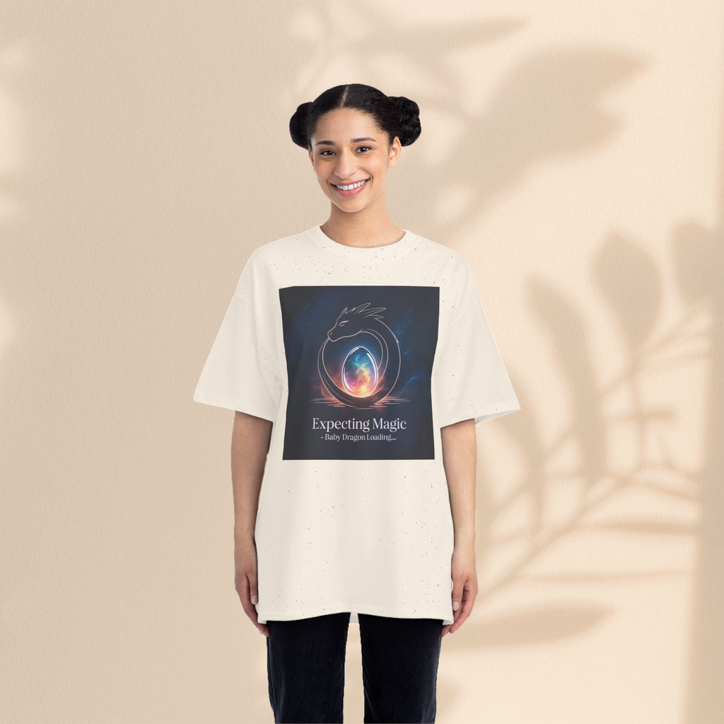 Expecting Magic Dragon T-Shirt | Cute Maternity Tee | Baby Announcement Gift