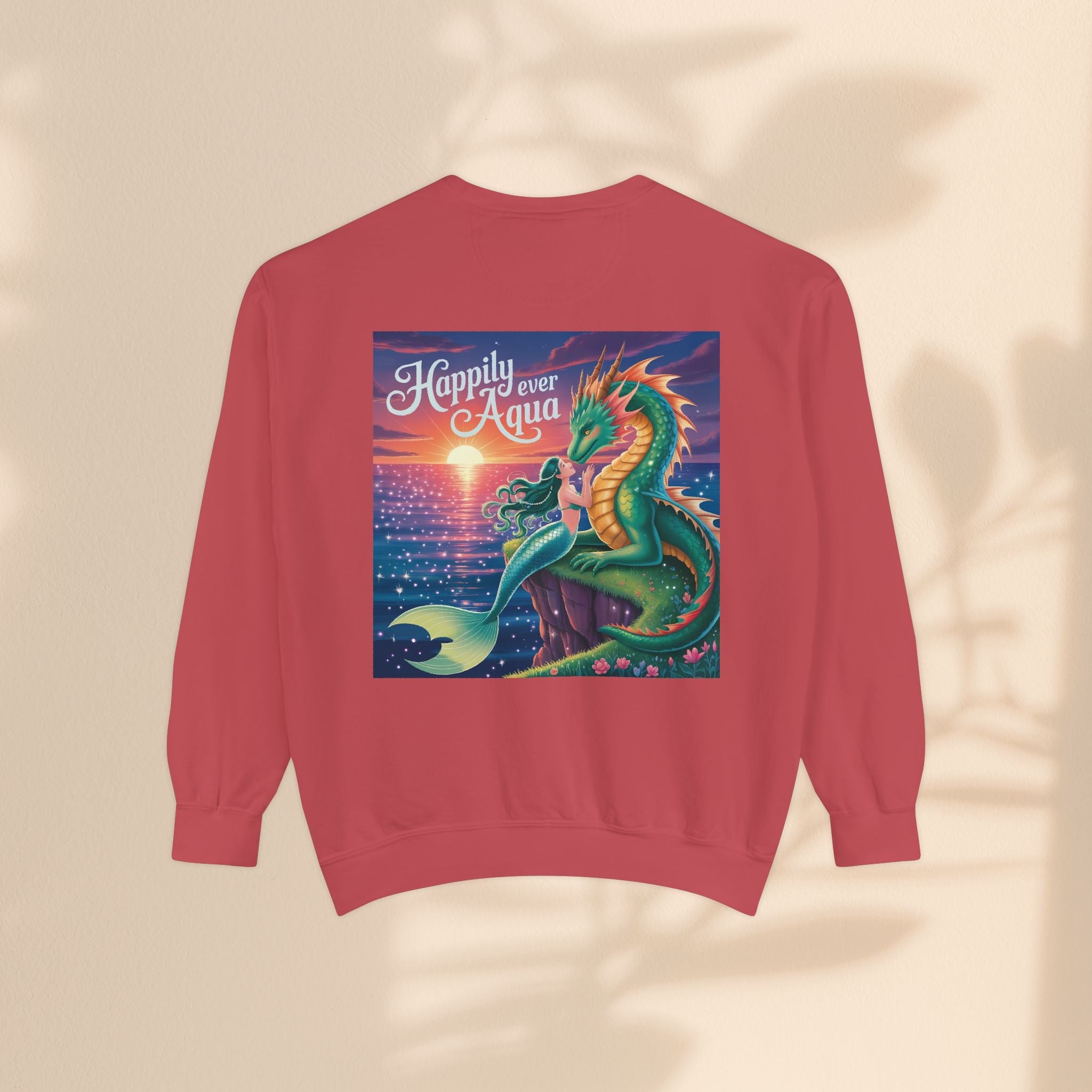 Happily Ever Aqua Sweatshirt, Unisex Garment-Dyed Pullover, Cozy Sweatshirt for Ocean Lovers, Ideal Gift for Fantasy Fans, Perfect for [...]