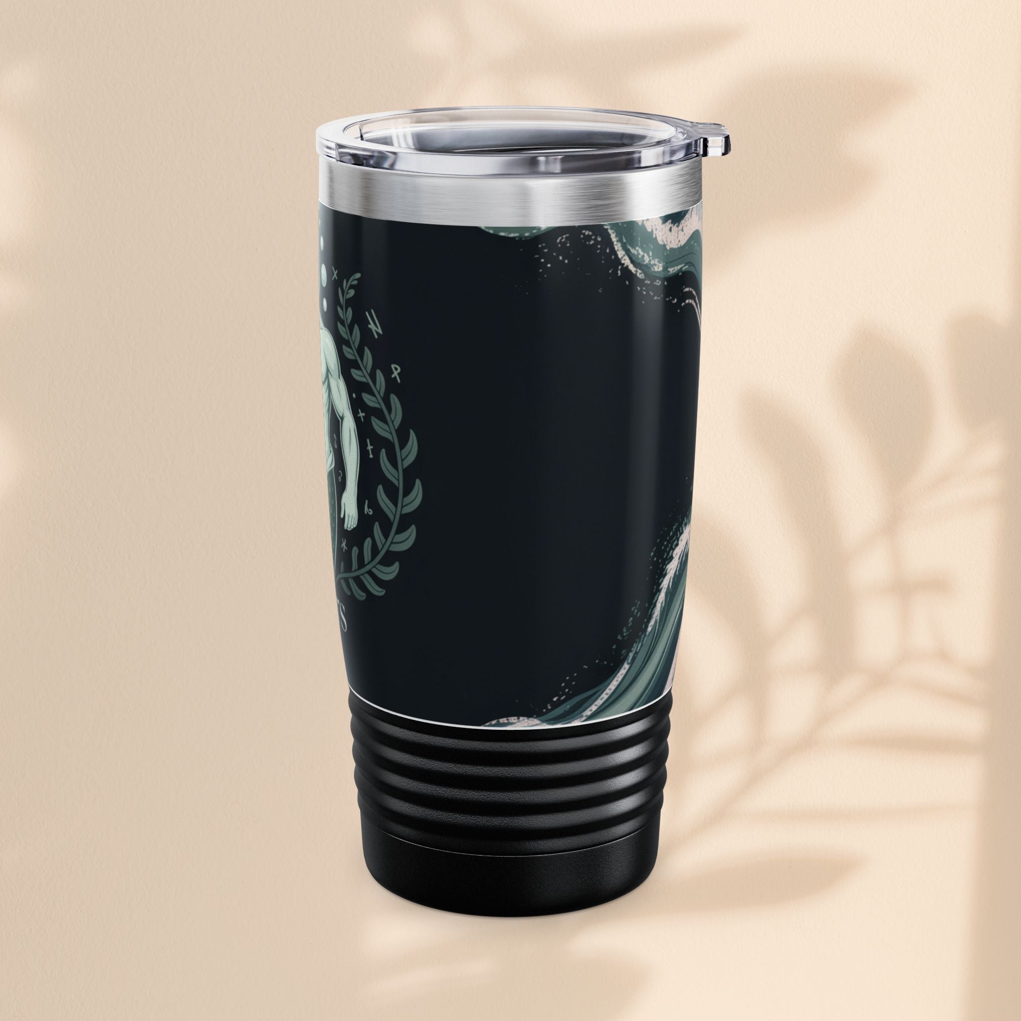 Merman Wedding Usher Ringneck Tumbler, 20oz Travel Mug for Ushering