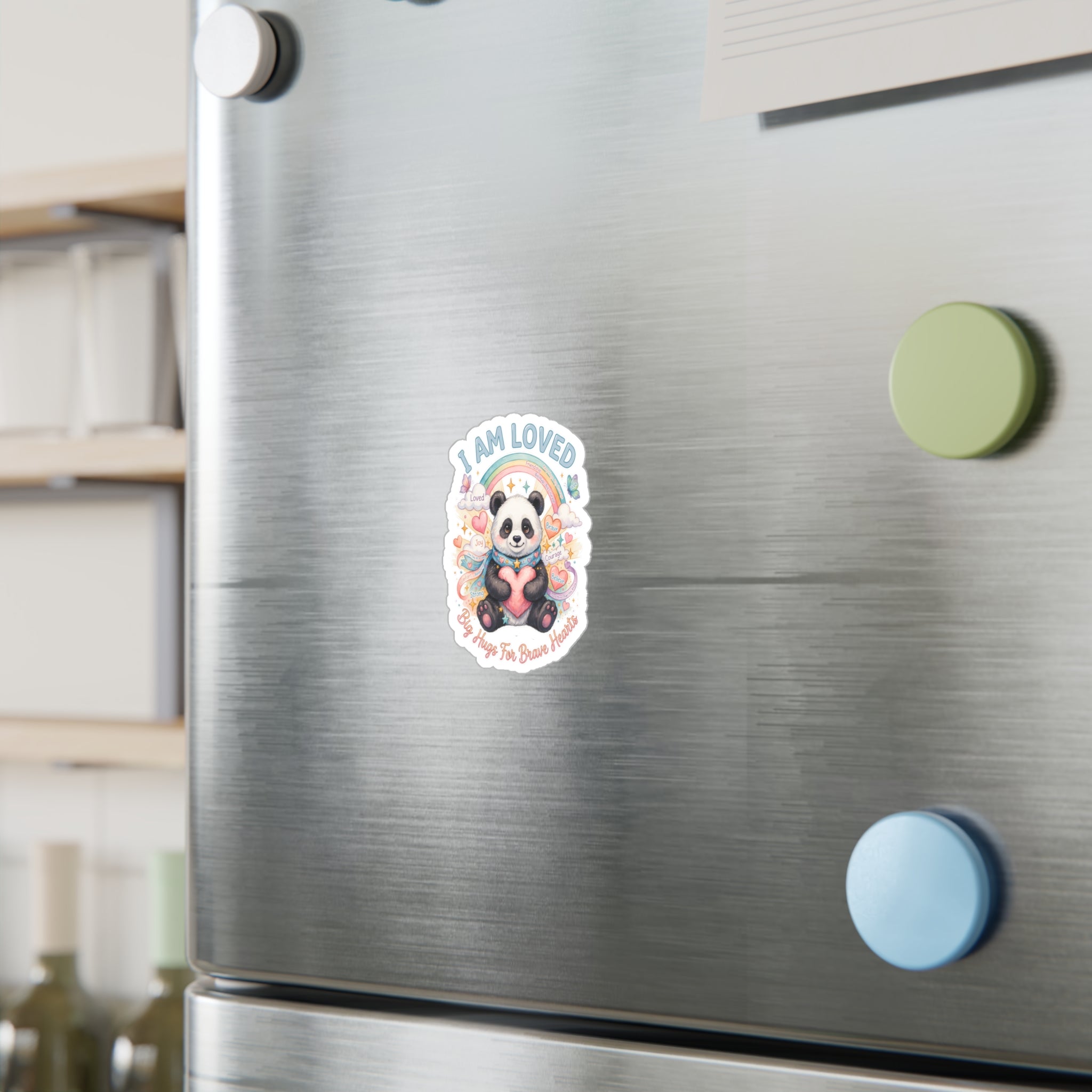 I Am Loved Panda Sticker | Brave Buddies™