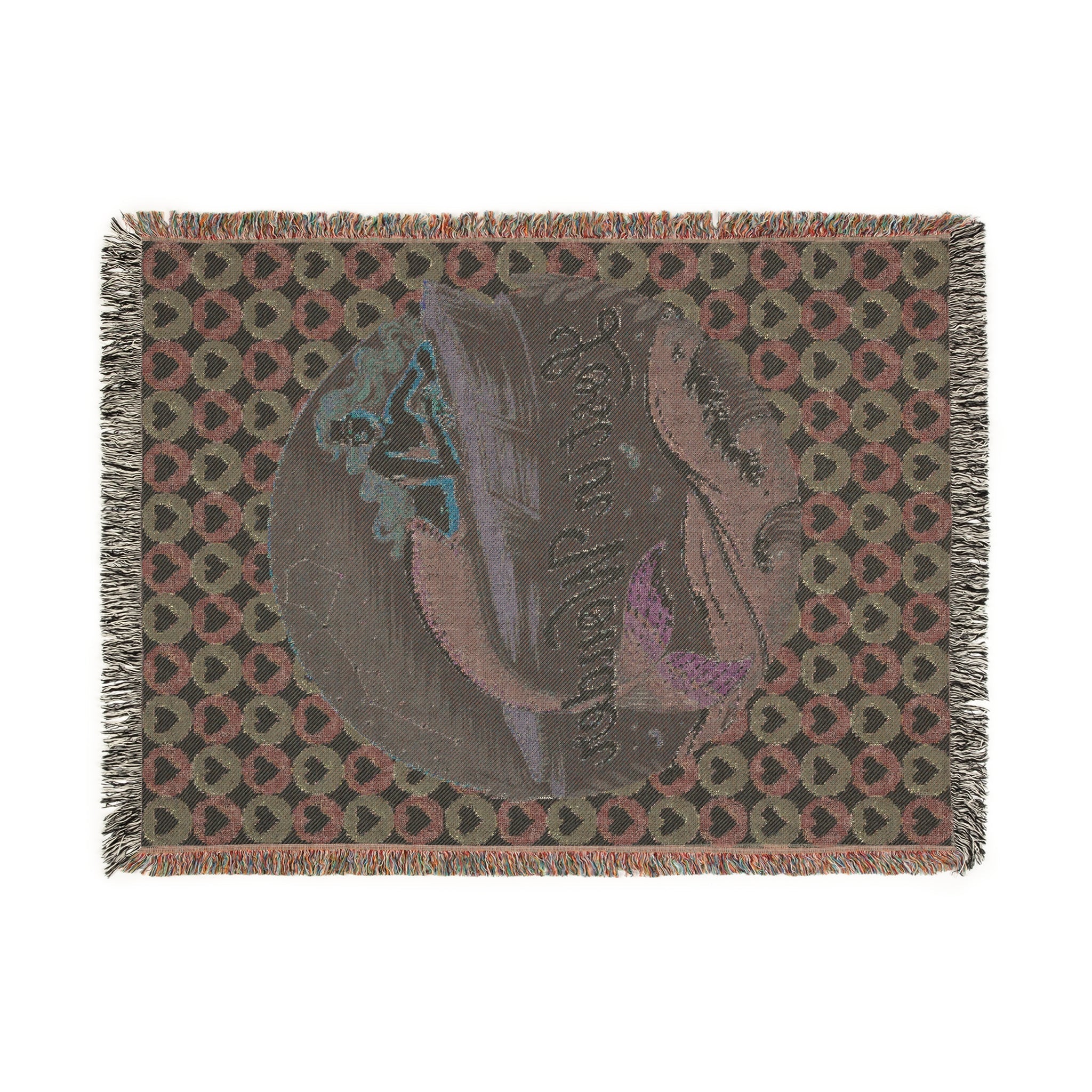 Cozy Woven Blanket – Vibrant Tapestry Throw