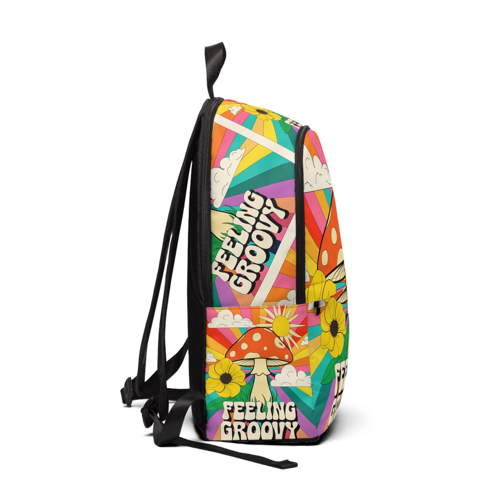Fabric Backpack - Feeling Groovy
