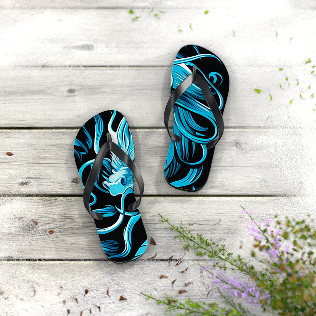 Majestic Reign Flip Flops – Royal Crown Beach Sandals