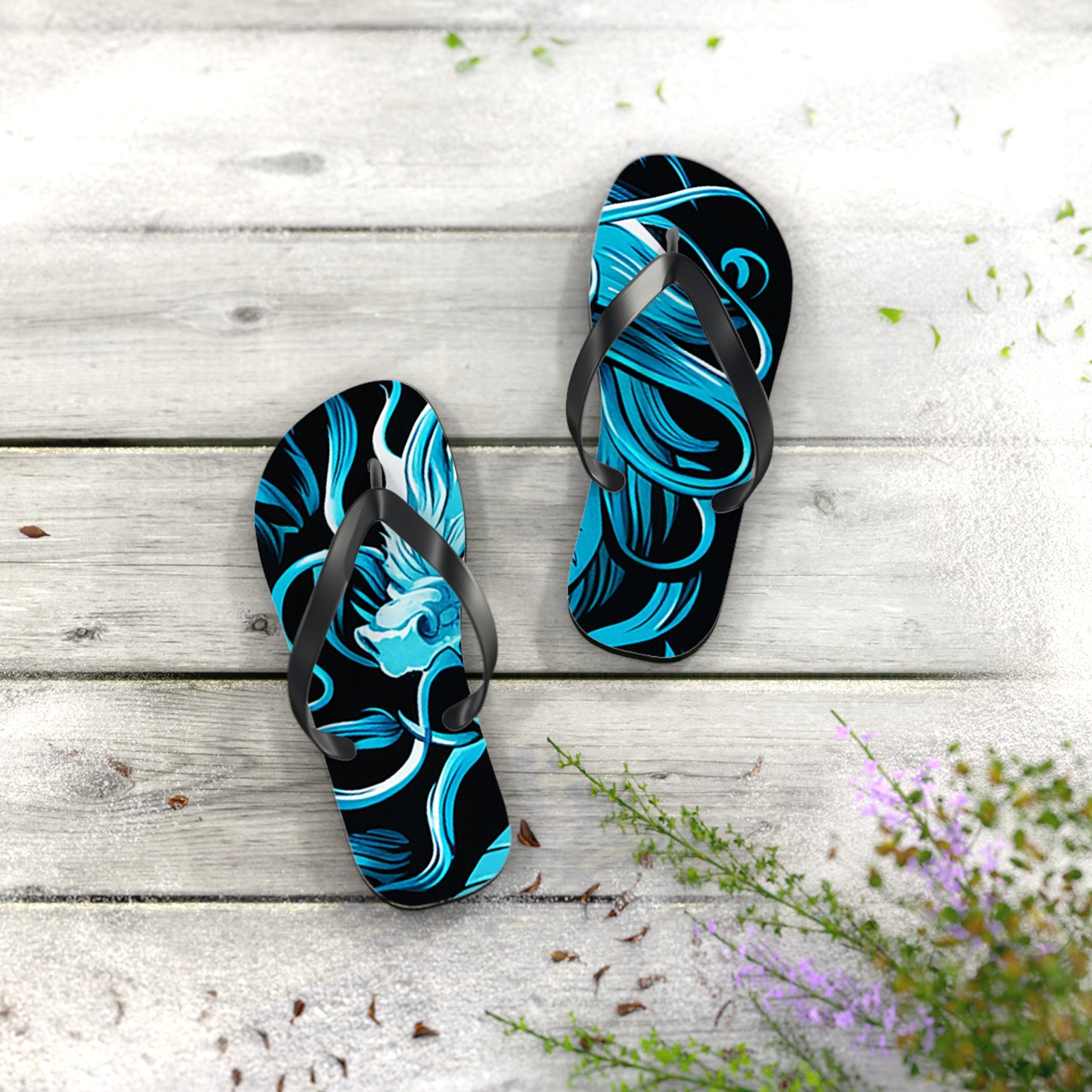 Majestic Reign Flip Flops – Royal Crown Beach Sandals