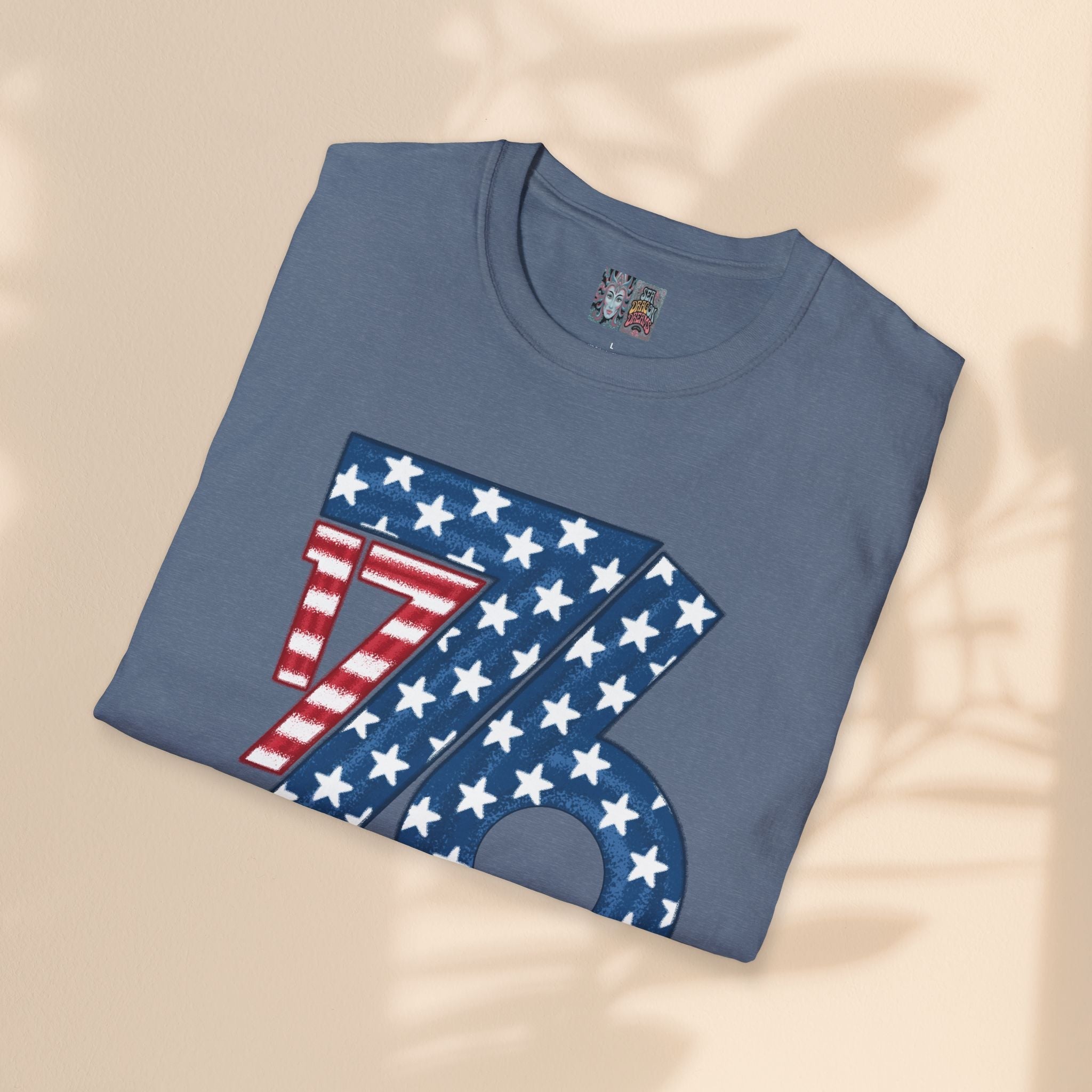 Patriotic 76 Unisex Softstyle T-Shirt