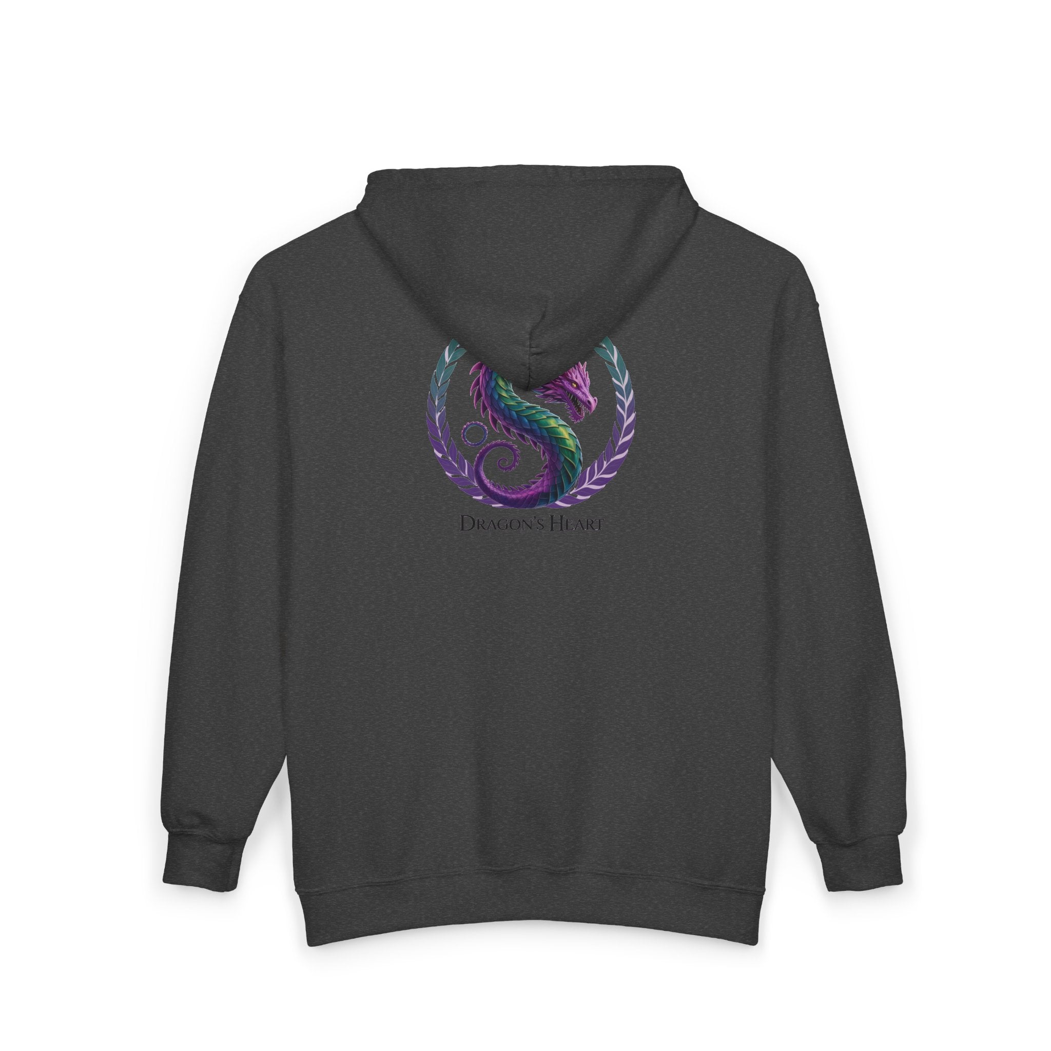 Dragon's Heart - Unisex Heavy Blend™ Full Zip Hooded Sweatshirt