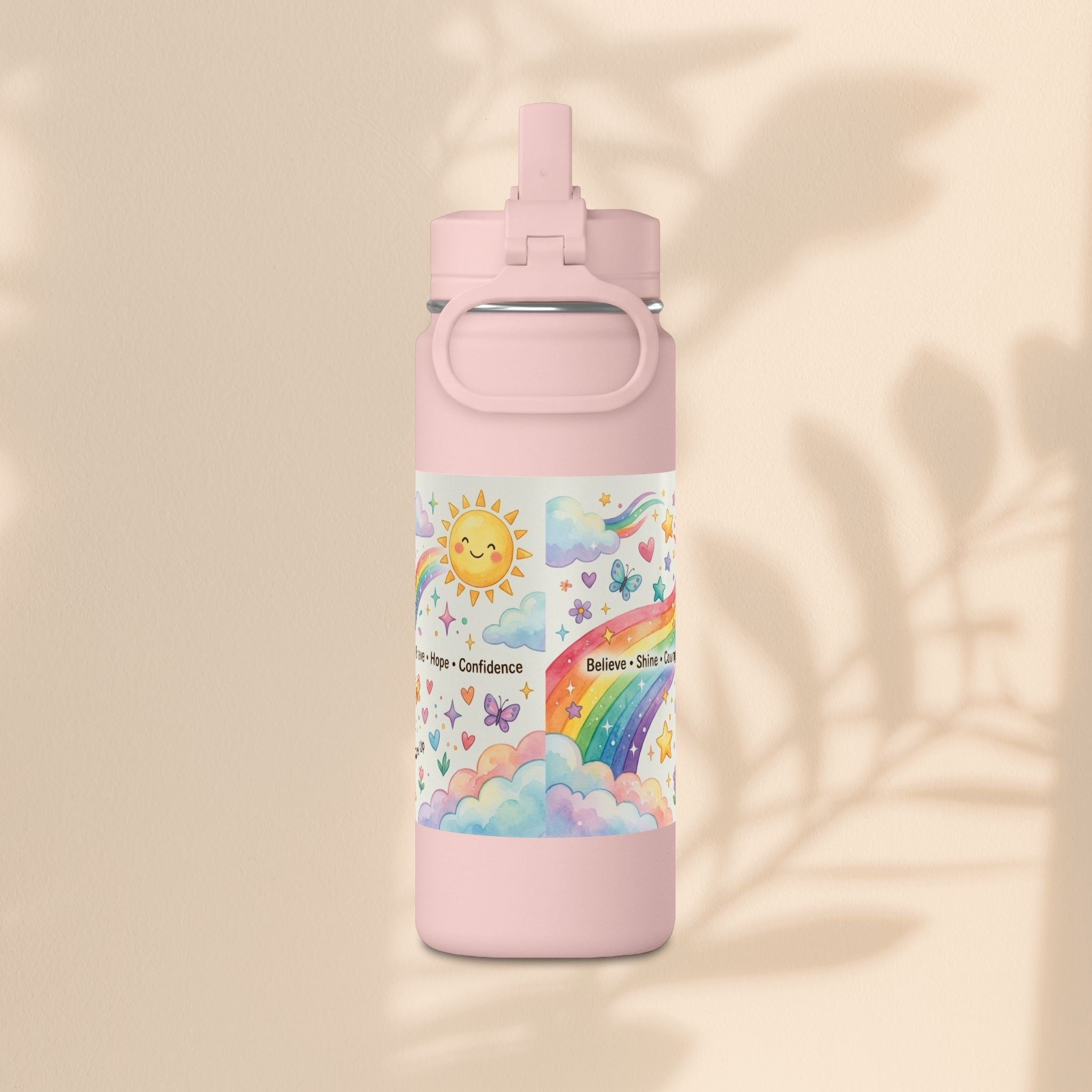 Lucky Leopard Kids Water Bottle | Brave Buddies™