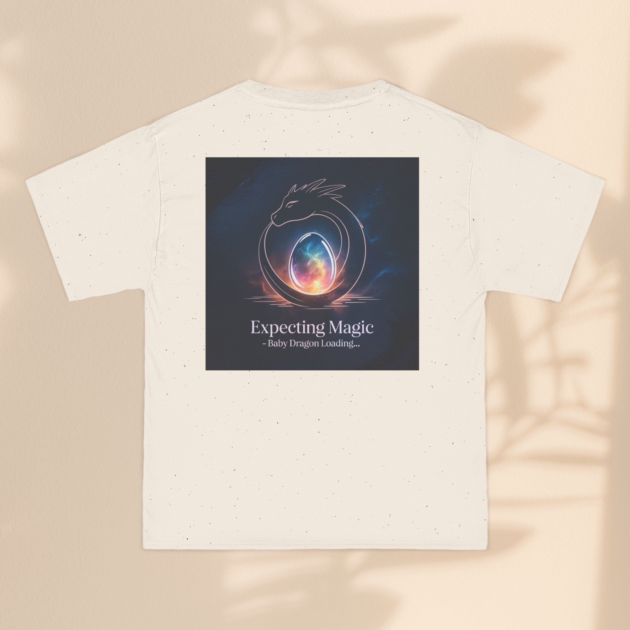 Expecting Magic Dragon T-Shirt | Cute Maternity Tee | Baby Announcement Gift