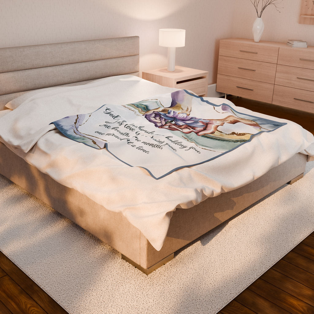 Miracles Healing Blanket – A Faith-Filled Gift of Comfort & Hope