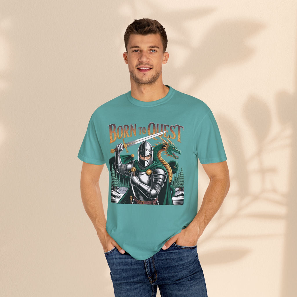 Born To Quest-Themed Unisex T-shirt, Adventure Shirt, Gamer Apparel, RPG Clothing, Fantasy Graphic Tee, Perfect Gift for Quest Lovers