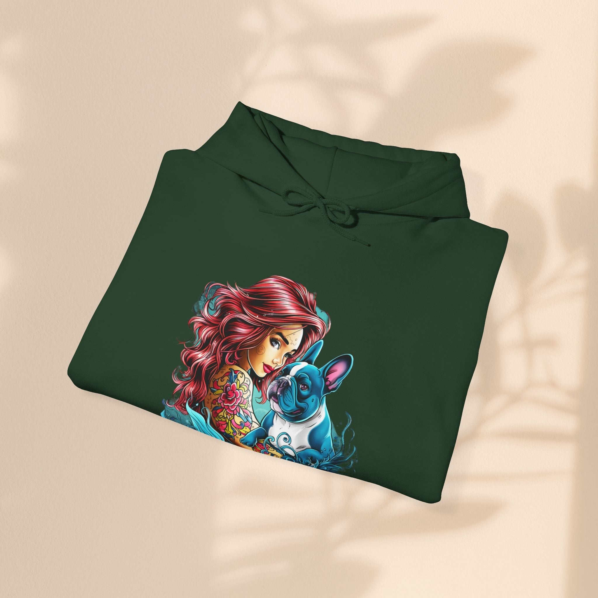 Heavy Blend™ Hooded Sweatshirt - Frenchie Tatoo