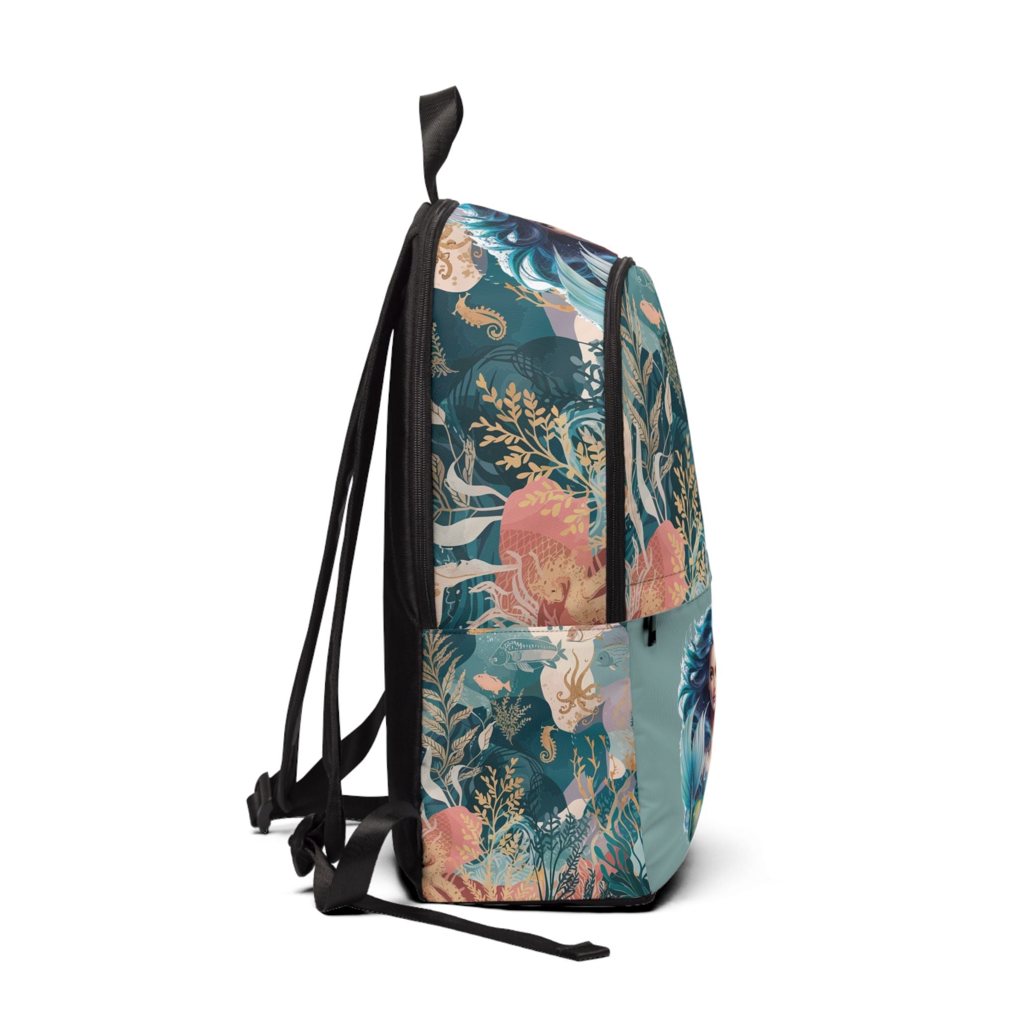 Fabric Backpack - Mermaid Vibes