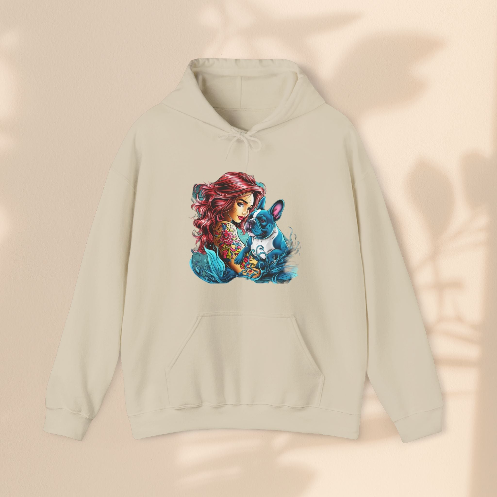 Heavy Blend™ Hooded Sweatshirt - Frenchie Tatoo