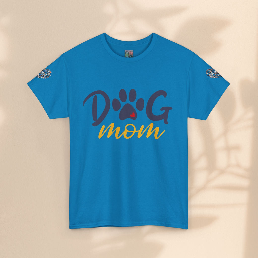 Dog Mom Unisex Heavy Cotton Tee - Cute Pet Lover Shirt for Every Occasion