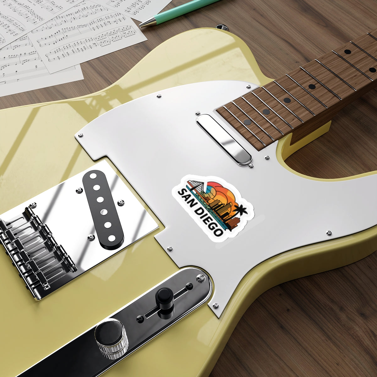 Die-Cut Stickers - San Diego California