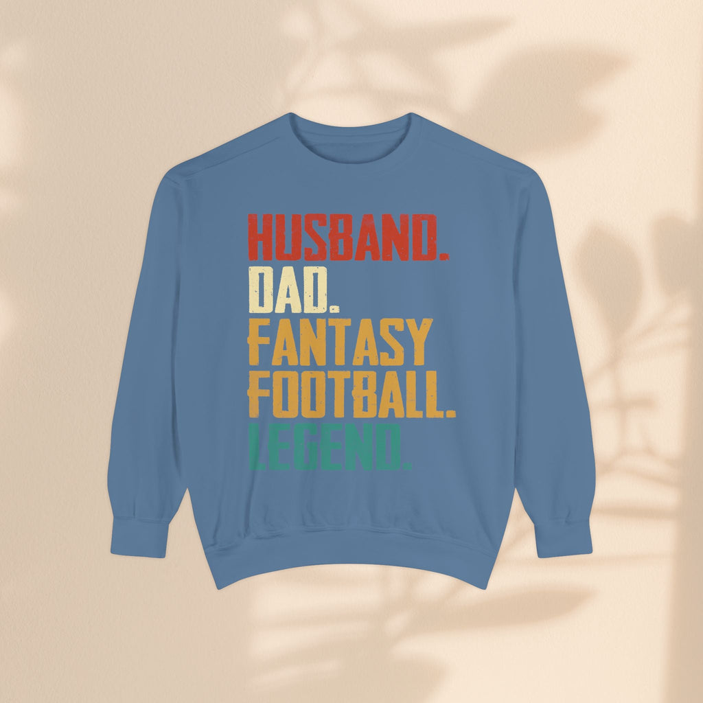 Football Fantasy Legend Sweatshirt – Dad & Husband Gift