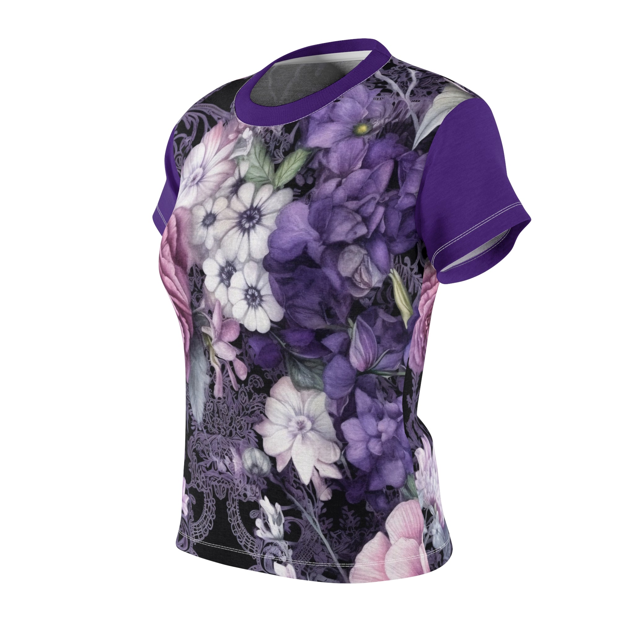 Floral Purple Women's Tee