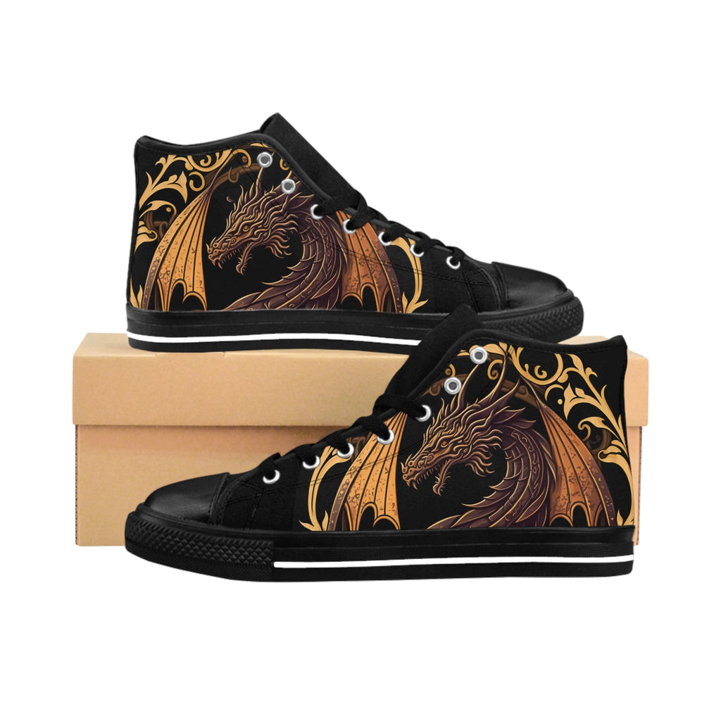 Golden Dragon Elegance Sneakers