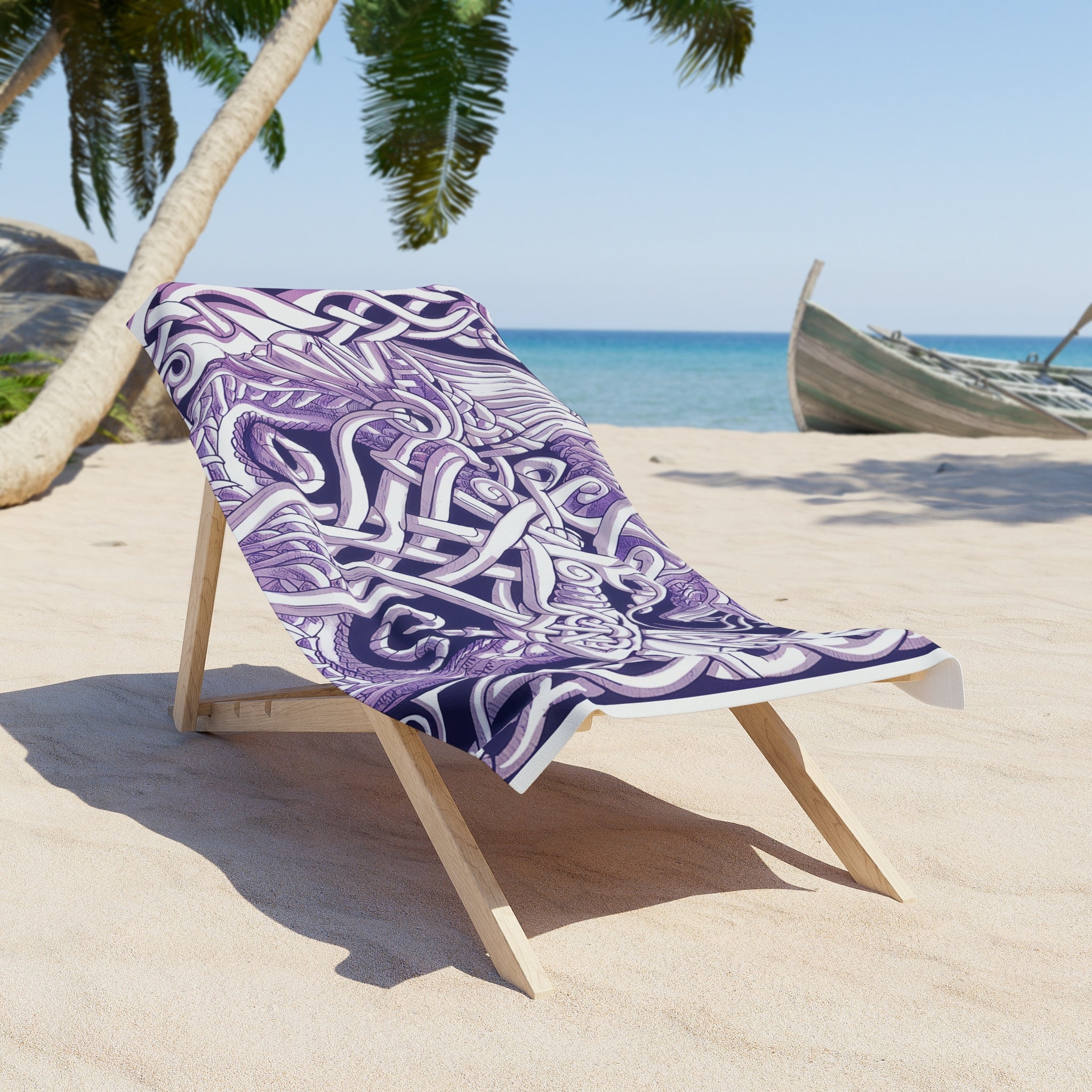 Celtic Mythology Beach Towel