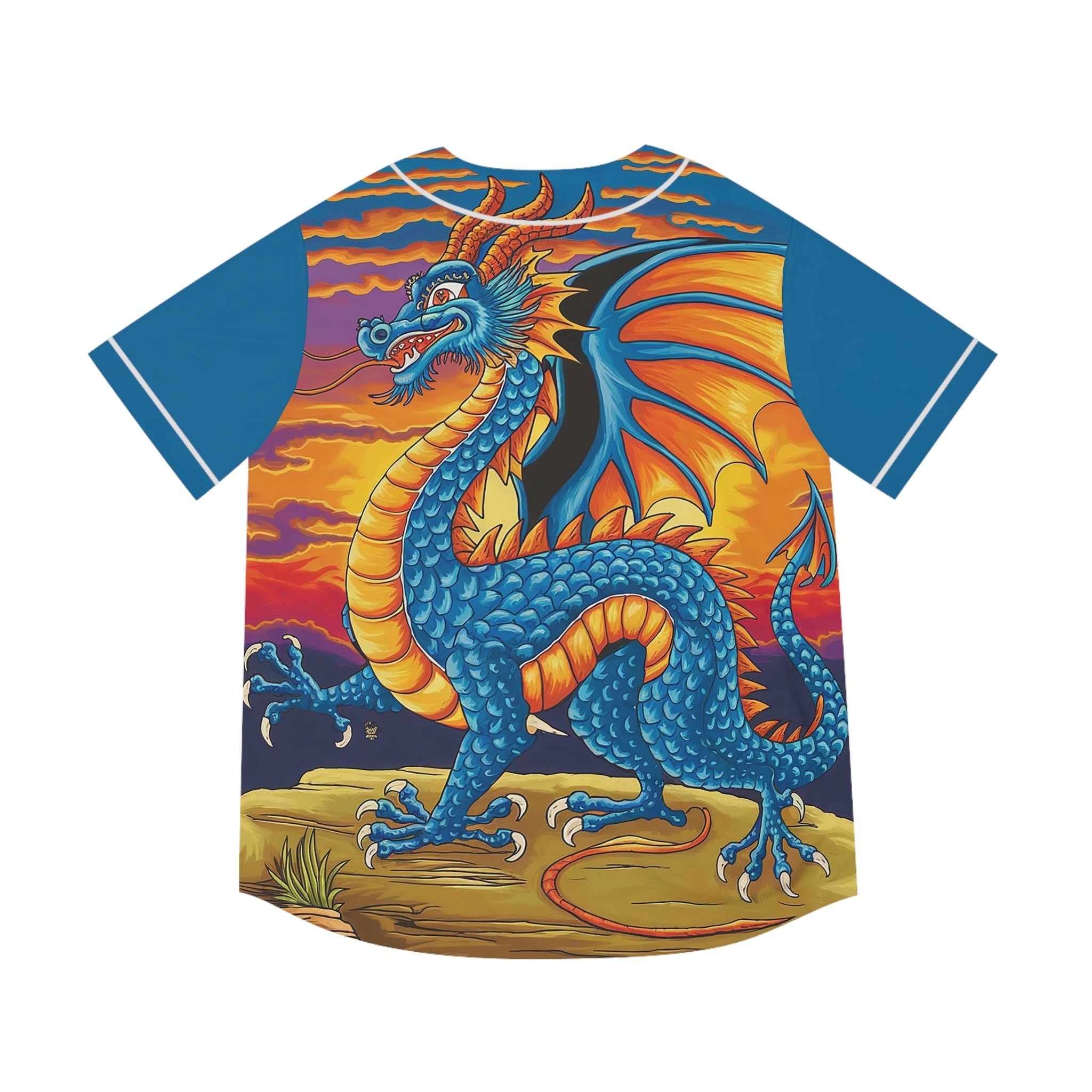 Men's Baseball Jersey - Mexican Dragon Vision