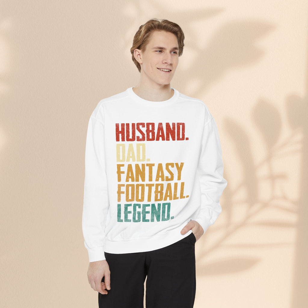 Football Fantasy Legend Sweatshirt – Dad & Husband Gift
