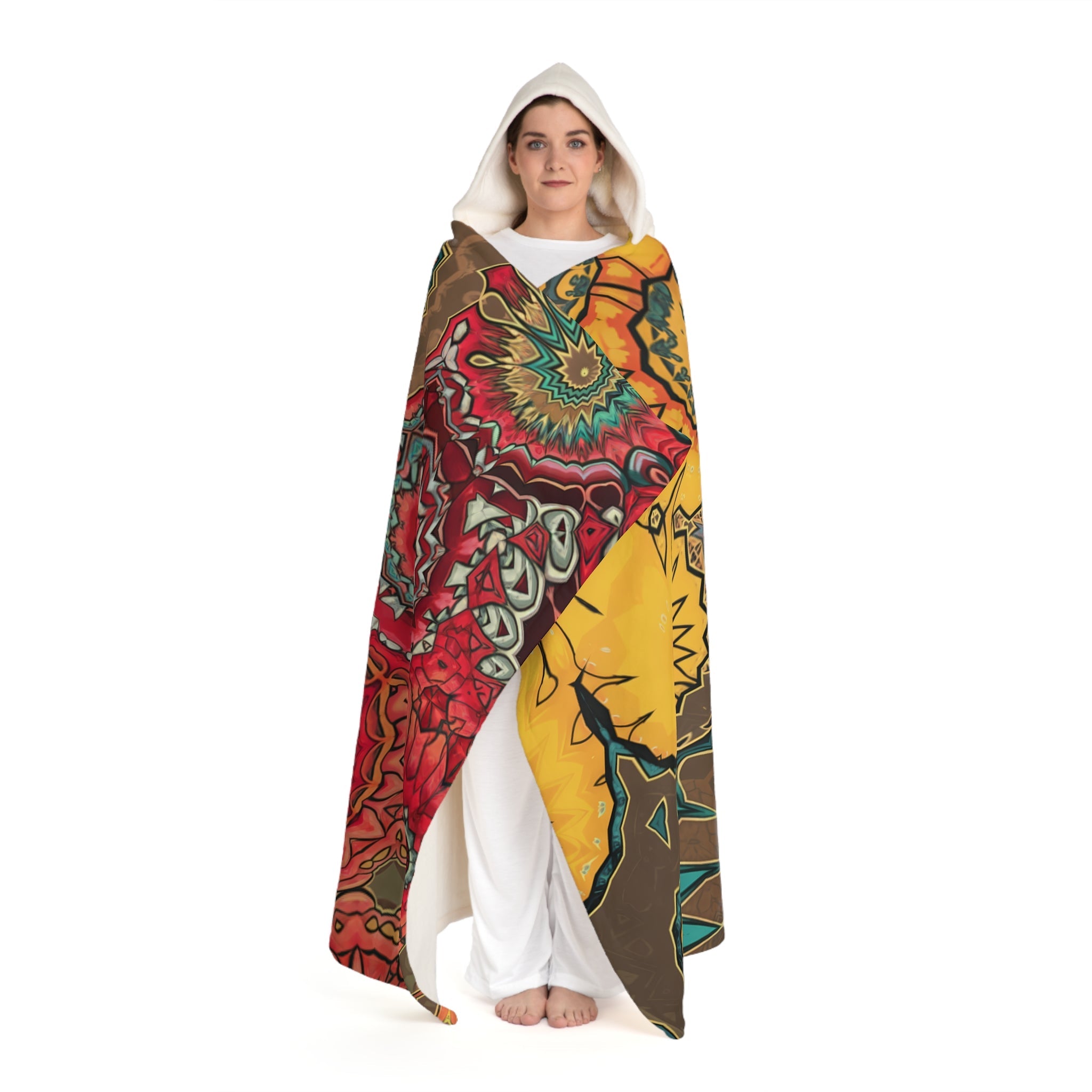Hooded Sherpa Fleece Blanket - Changes