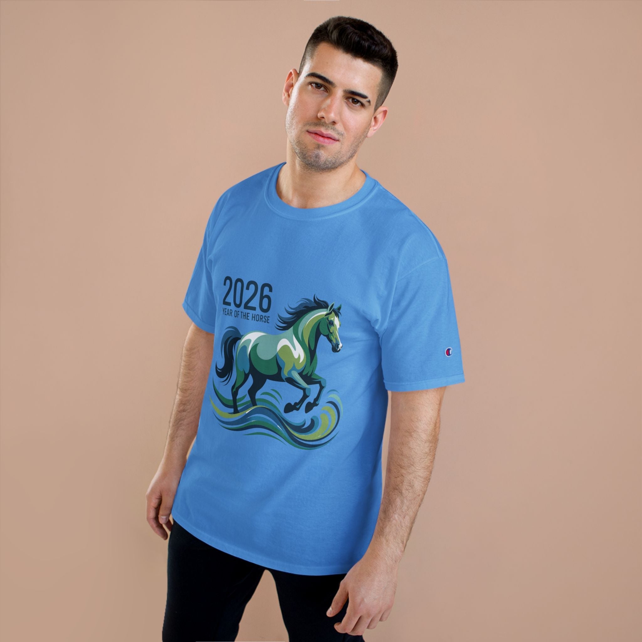 2026 Year of the Horse T-Shirt — Running Horse Graphic