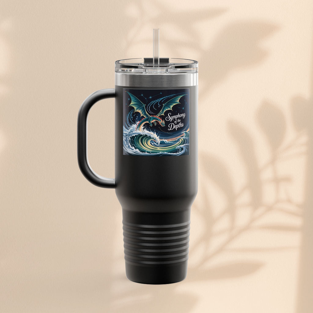 Dragon Symphony of the Depths Insulated Travel Mug, 40oz