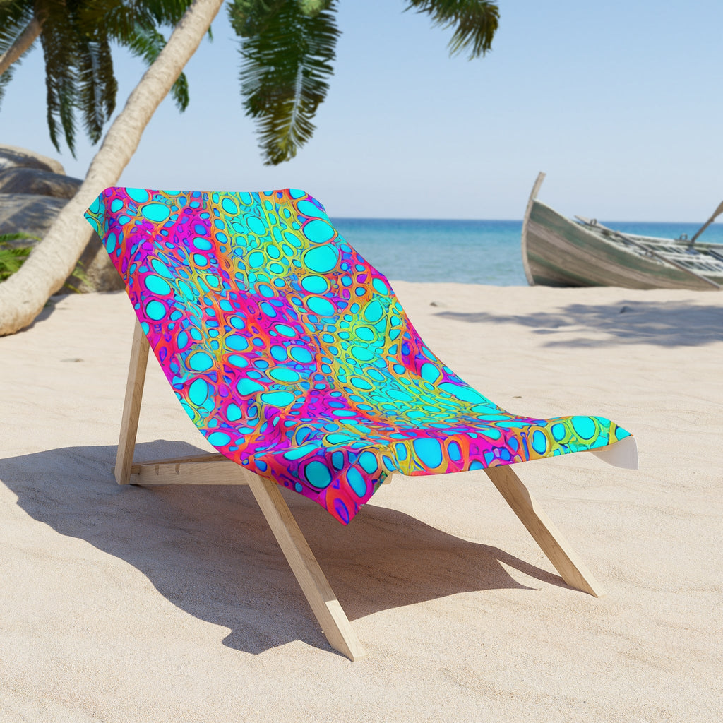 Bubbles Beach Towel - Perfect for Summer Fun, Pool Parties, Travel Essentials, Gift for Beach Lovers
