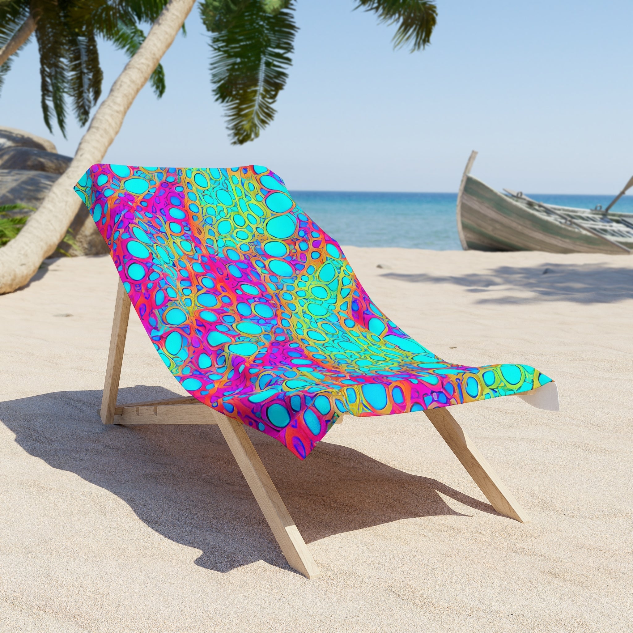 Bubbles Beach Towel - Perfect for Summer Fun, Pool Parties, Travel Essentials, Gift for Beach Lovers