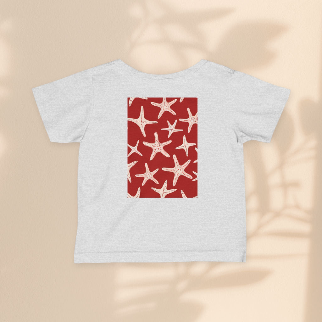 Infant Fine Jersey Tee - Red Star