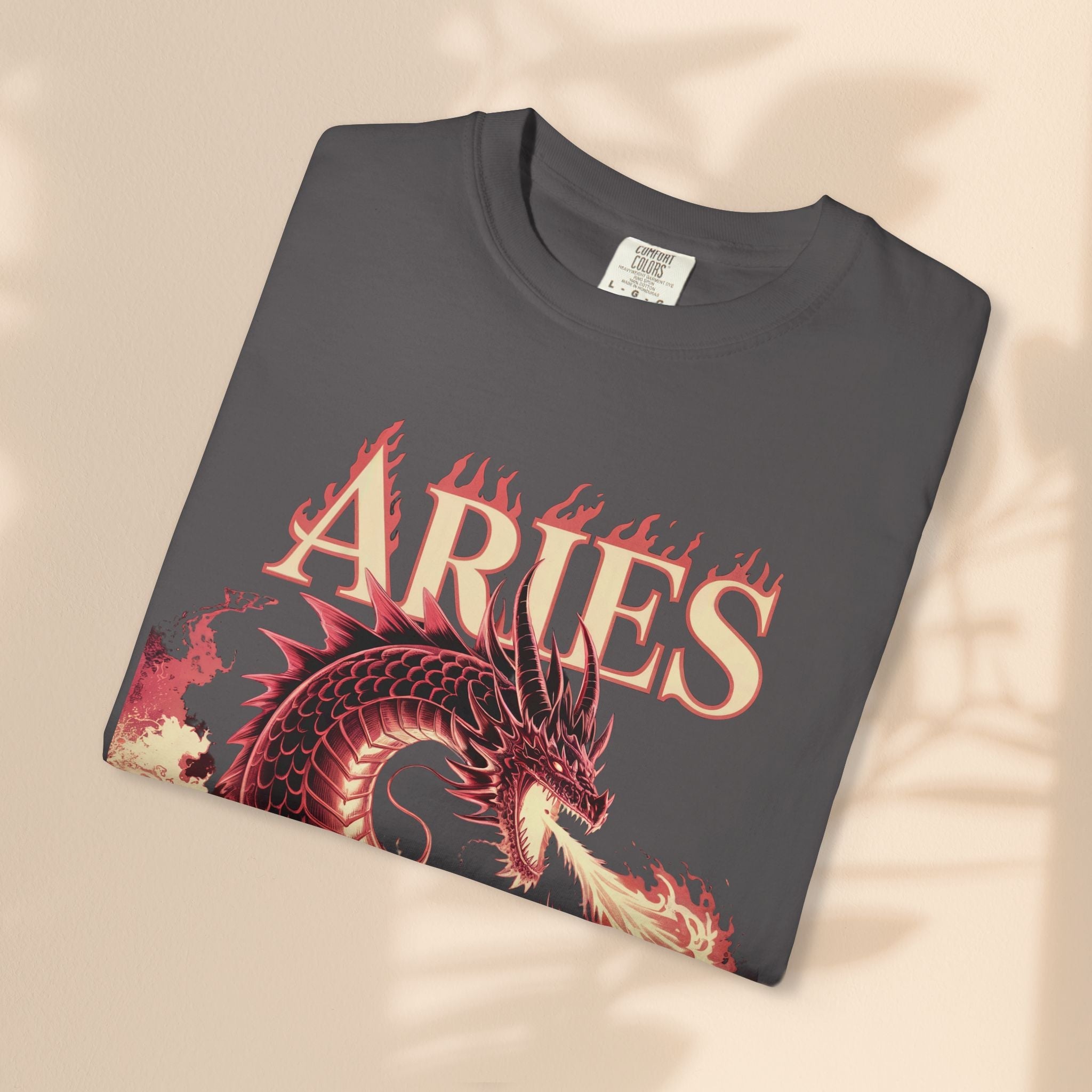 Aries Graphic T-Shirt: Unisex Astrology Tee, Zodiac Shirt for Birthdays & Everyday Wear, Perfect Gift for Aries Friends