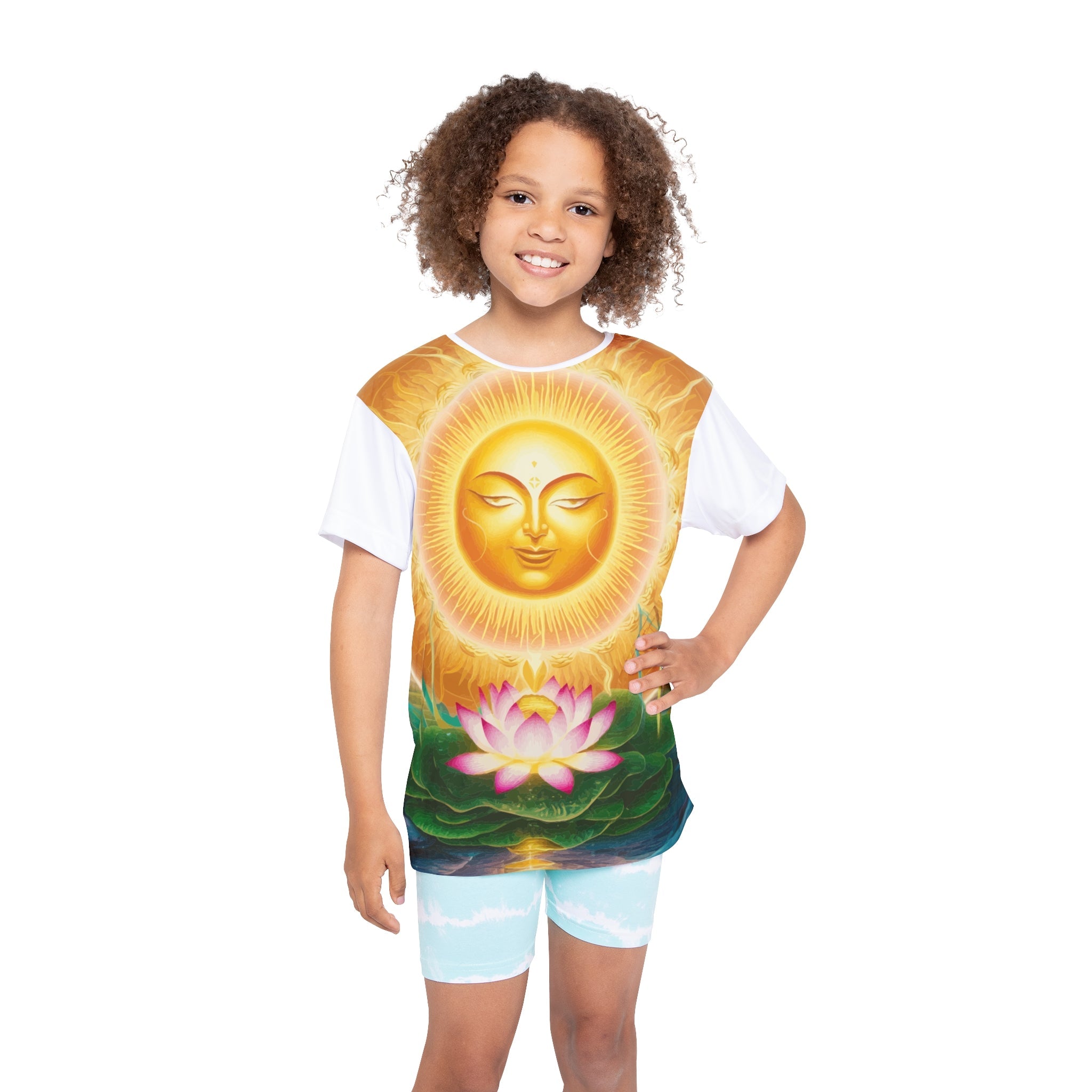 Kids Sports Jersey - Lotus Sun