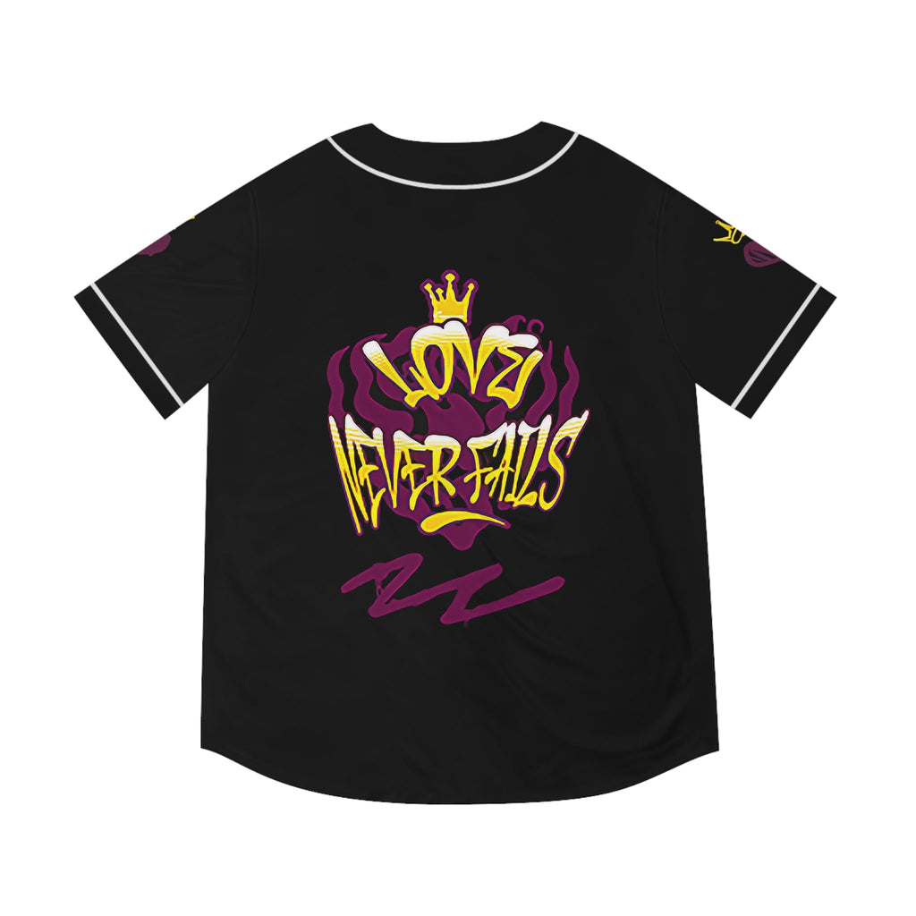 Men's Baseball Jersey  - Love Never Fails