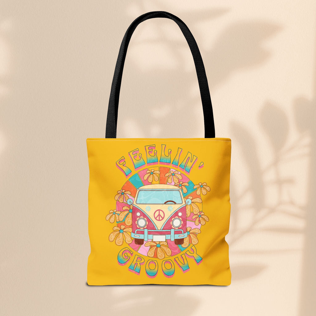 Feeling Groovy Peace Tote Bag