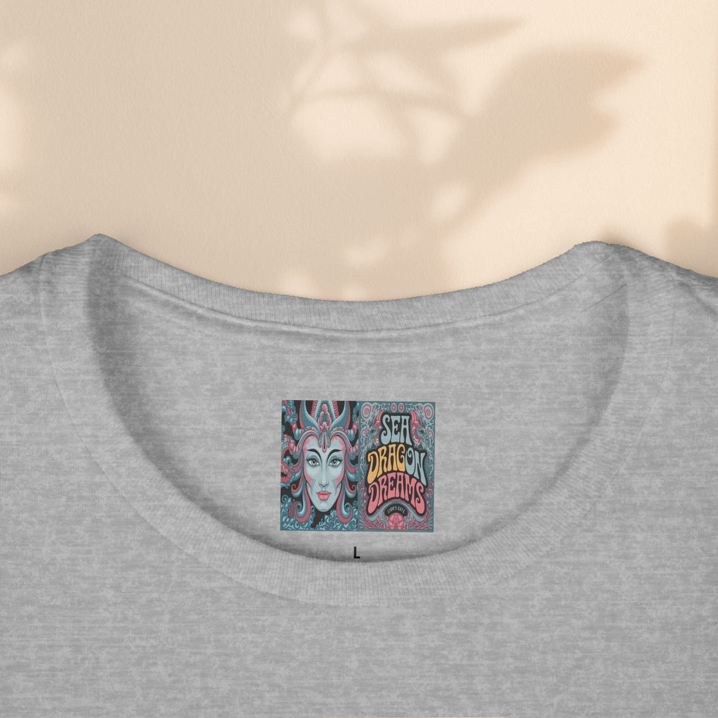 Bride of the Sea Women's Softstyle Tee - Mermaid Gift, Beachwear, Bachelorette Party, Wedding Attire, Nautical Fashion