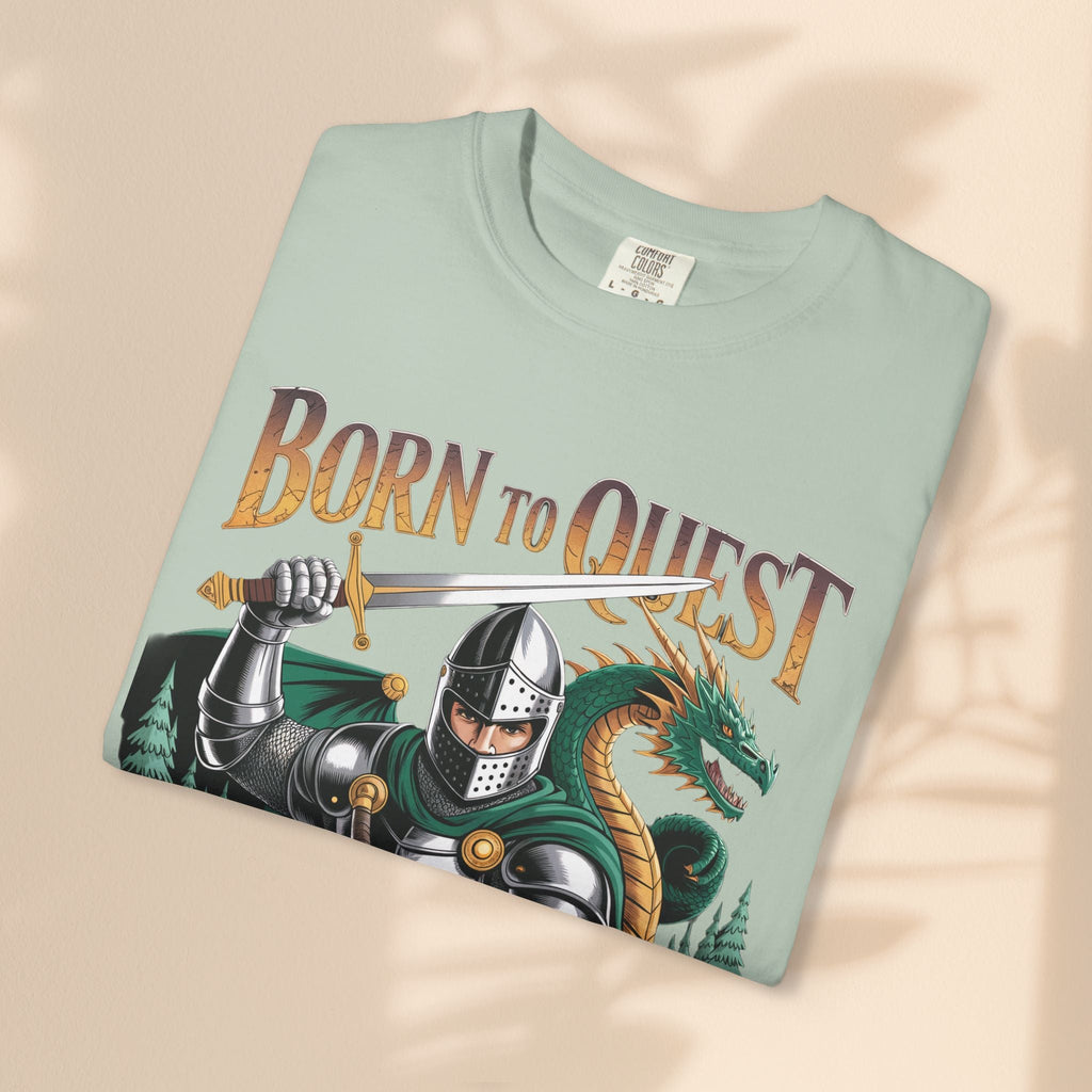 Born To Quest-Themed Unisex T-shirt, Adventure Shirt, Gamer Apparel, RPG Clothing, Fantasy Graphic Tee, Perfect Gift for Quest Lovers