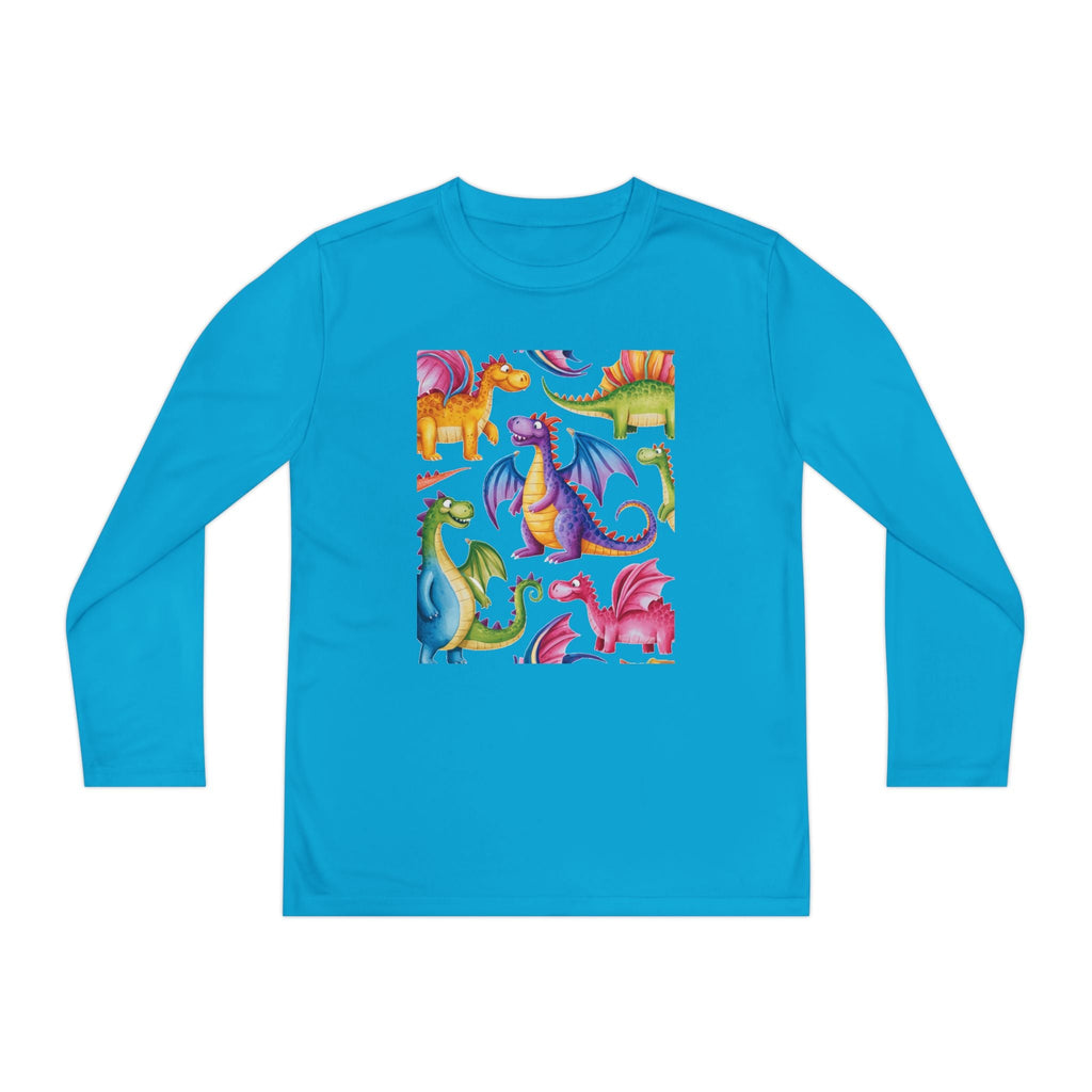 Dragon Party Youth Long Sleeve Competitor Tee