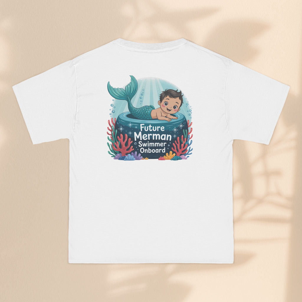 Future Merman Onboard Pregnancy T-Shirt - Cute Ocean-Themed Shirt for Moms To Be