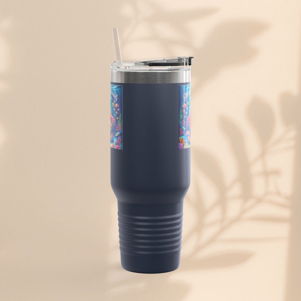 Mother of the Mermaids Insulated Travel Mug, 40oz | Perfect for Road Trips, Summer Days